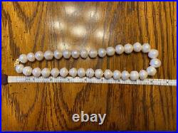 10K Yellow Gold Fresh Water LARGE BAROQUE PEARL NECKLACE & EARRINGS SET 10K Yellow Gold Fresh Water LARGE BAROQUE PEARL NECKLACE & EARRINGS SET