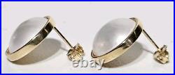 14K Gold 11mm Baroque Coin Pearl Necklace Bracelet & Earring Set