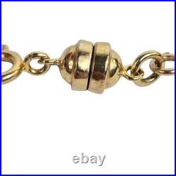 14K Gold Beaded Garnet Citrine Pearl Necklace Bracelet Set World Wide Imports