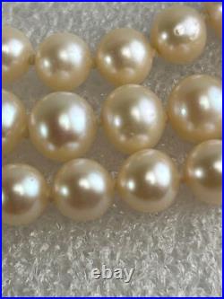 14K Gold Clasp 5.7- 7mm Pearl Necklace & Bracelet Set