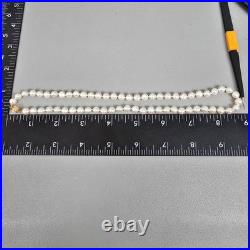 14K Gold Freshwater Pearl Necklace & Gold-Tone Turtle Bangle Bracelet Set