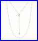 14K-Gold-Genuine-Freshwater-Pearl-Drop-Lariat-And-Long-Two-Necklaces-Set-Gift-01-gm