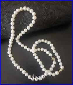 14K Gold Pearl Bracelet and Necklace Set New