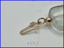 14K Gold Vintage Fluorite Gemstone & Freshwater Pearl Necklace & Bracelet Set 14K Gold Vintage Fluorite Gemstone & Freshwater Pearl Necklace & Bracelet Set