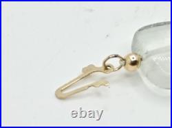 14K Gold Vintage Fluorite Gemstone & Freshwater Pearl Necklace & Bracelet Set 14K Gold Vintage Fluorite Gemstone & Freshwater Pearl Necklace & Bracelet Set