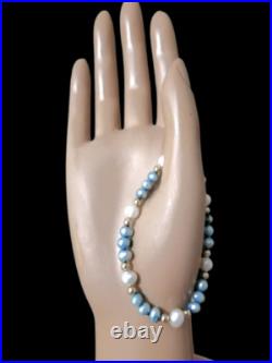 14K Gold and Freshwater Pearls 33 Necklace and 6 6.5 Bracelet Set 14K Gold and Freshwater Pearls 33 Necklace and 6 6.5 Bracelet Set