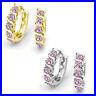 14K-Solid-White-Gold-Prong-Setting-Pink-Sapphire-Wave-Huggie-Drop-Earrings-01-dhx