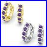 14K-Solid-White-Gold-Prong-Setting-Sparkle-Amethyst-Wave-Huggie-Drop-Earrings-01-pn