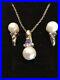 14K-Solid-Yellow-Gold-White-Pearl-Trillion-Tanzanite-Necklace-Earring-Set-01-dy