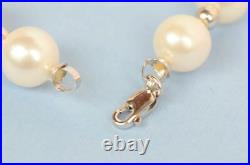 14K White Gold Natural White Genuine Pearl Necklace, Bracelet, Earrings Set 14K White Gold Natural White Genuine Pearl Necklace, Bracelet, Earrings Set