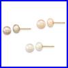 14K-Yellow-Gold-6-7mm-Button-Freshwater-Cultured-Pearl-3-Pair-Earrings-Set-01-qv