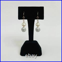 14K Yellow Gold Gorgeous Freshwater Pearl Set with Czech Crystal for Women 14K Yellow Gold Gorgeous Freshwater Pearl Set with Czech Crystal for Women