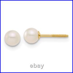 14K Yellow Gold Madi K White FWC Pearl 15 Necklace Earrings & Bracelet 3pc Set 14K Yellow Gold Madi K White FWC Pearl 15 Necklace Earrings & Bracelet 3pc Set