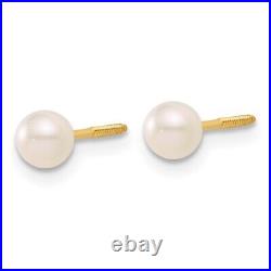 14K Yellow Gold Madi K White FWC Pearl 15 Necklace Earrings & Bracelet 3pc Set 14K Yellow Gold Madi K White FWC Pearl 15 Necklace Earrings & Bracelet 3pc Set