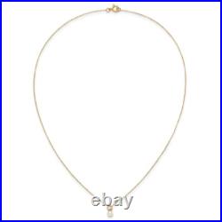 14K Yellow Gold Madi K White FWC Pearl 15 Necklace Earrings & Bracelet 3pc Set 14K Yellow Gold Madi K White FWC Pearl 15 Necklace Earrings & Bracelet 3pc Set