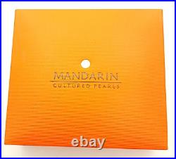 14k Gold Cultured Pearl Necklace & Earrings Set