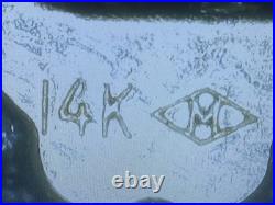 14k Gold Marks & Morgan Akoya Cultured Pearl Necklace & Bracelet Set 18 & 7.5