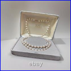 14k Gold & Pearl Necklace / Bracelet Set Verified Gold 14k Gold & Pearl Necklace / Bracelet Set Verified Gold