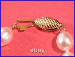 14k Honora Pearl 18 Necklace & Drop Earrings Set