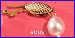 14k Honora Pearl 18 Necklace & Drop Earrings Set