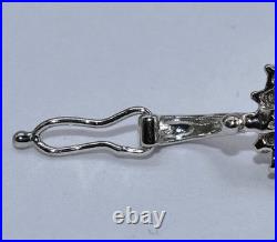 14k Solid White Gold Cultured Pearl Natural Diamond Necklace Earrings Set