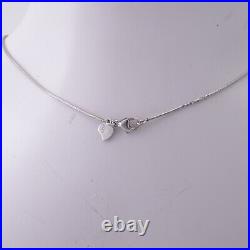 14k White Gold Lariat Necklace and Earring Set Drop Dangle Y Shape Teardrop Bead