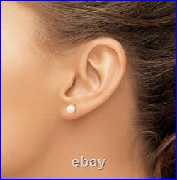 14k Yellow Gold 6-7mm Fresh Water Pearl Bracelet, Necklace and Earring Set