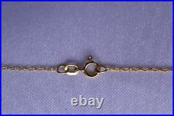 14k Yellow Gold 6.8 MM Pearl 18 Necklace & 6.4 MM Pearl Pierced Post Earrings