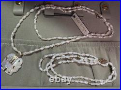 14k Yellow Gold Elephant Mother Pearl Necklace Bracelet Set Lot 3 Items 20.8G JM