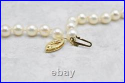 14k Yellow Gold Set Of Pearl Necklace & Pearl & Sapphire Earrings
