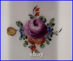 16-Pc Nymphenburg #982 Perl Pearl Gold Demitasse Coffee Pot Set Dresden Flowers