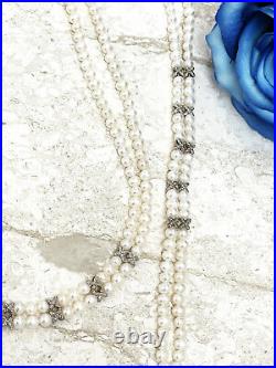 18K Japanese Akoya Pearl Necklace Saltwater South Sea Pearls Fine Jewelry SET