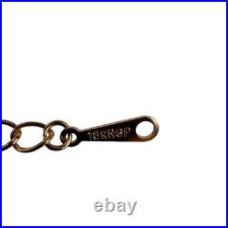 18K RGP Gold Filled Women Gold Tone Faux Pearl Necklace & Earrings Jewelry Set