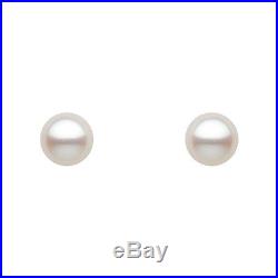 18ct Gold White Freshwater Pearl Pendant and Pearl Earrings Set RRP £575 NEW