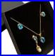 4-Pc-Set-Necklace-Earrings-14k-Yellow-Gold-Blue-Topaz-Pearl-Jewelry-Lot-01-fcec