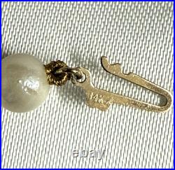 5.5mm 17 Pearl Necklace and 7.5 Bracelet Set with 14k Yellow Gold Clasps