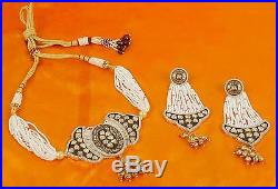 52 Traditional Wedding Bridal Costume Jewelry Set Ethnic Gold Plated Rani Haar