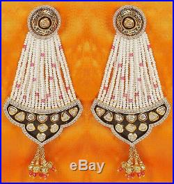 52 Traditional Wedding Bridal Costume Jewelry Set Ethnic Gold Plated Rani Haar