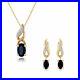9ct-Yellow-Gold-Sapphire-Diamond-Oval-Drop-Earrings-45cm-Necklace-Set-01-sdr