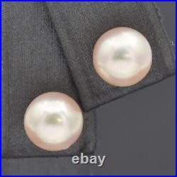 Akashi Pearl of Orient 14K Gold AAA Pearl Strand Necklace & Jacket Earrings