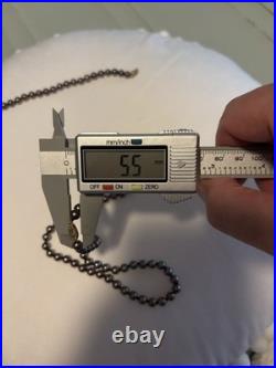 Akoya Pearl 5.9mm-5.5mm Black w Pink Overtone Necklace & Bracelet Set 14k Clasps Akoya Pearl 5.9mm-5.5mm Black w Pink Overtone Necklace & Bracelet Set 14k Clasps