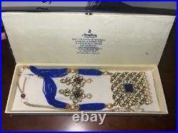 Amarsons Pearl And Fine Jewels Gold Necklace/ Earring Set Indian Fine Jewelry