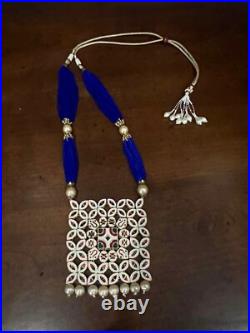 Amarsons Pearl And Fine Jewels Gold Necklace/ Earring Set Indian Fine Jewelry