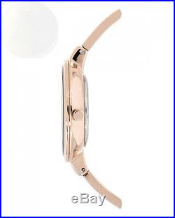 Anne Klein Women's AK/1470RGST Rose Gold-Tone Bangle Watch and Bracelet Set