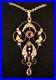 Antique-9ct-gold-pendant-chain-Set-with-Amethyst-Gemstones-Seed-Pearls-1890-01-dvwl