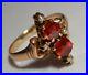 Antique-Victorian-10k-Gold-Double-Pearl-Orange-Stone-Claw-Set-Ring-Free-S-H-01-ry