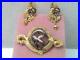 Antique-Victorian-14k-Gold-Rose-Cut-Garnet-Seed-Pearl-Pin-Earrings-Set-01-fj