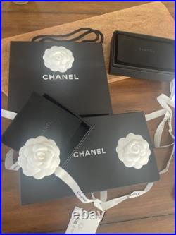 Authentic Chanel 24P Gold/Pearl White/Blue Bracelet NWT & box FULL set