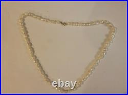 Baroque Freshwater Pearl 15 Necklace With 14k Gold Clasp & 6mm Pearl Earring Set