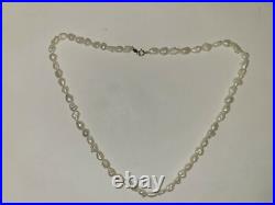 Baroque Freshwater Pearl 15 Necklace With 14k Gold Clasp & 6mm Pearl Earring Set